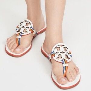 Tory Burch Mignon Miller New Ivory Size 7.5